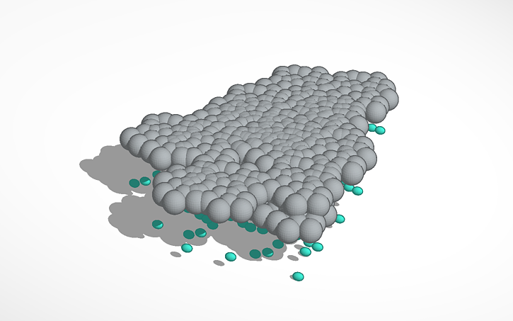 3D design Copy of rain - Tinkercad