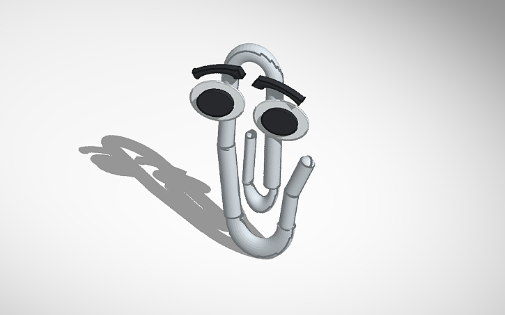 3D design Clippy - Tinkercad