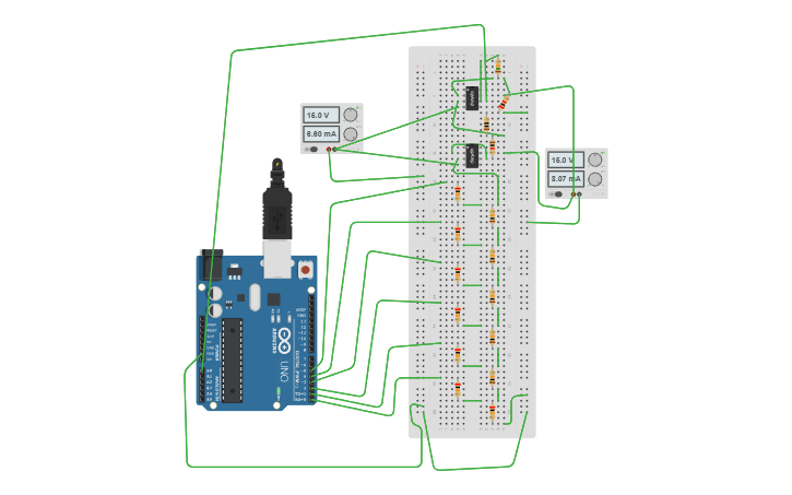 Circuit design LAB 5 - Tinkercad