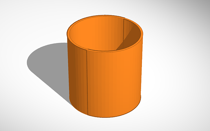 3D design TCM telescope 1/4 - Tinkercad