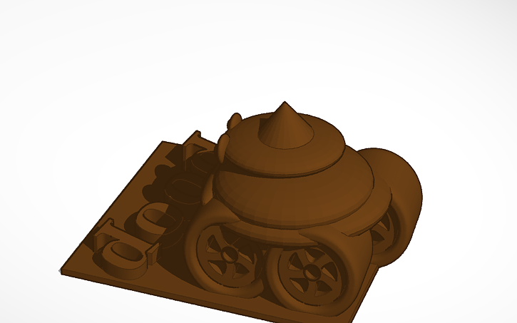 3D design poopy - Tinkercad