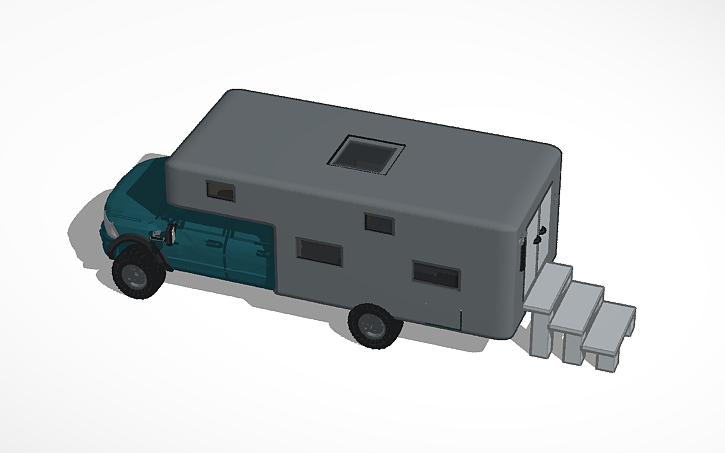 Caravan Designcad 3D design Caravan Design 3 - Tinkercad