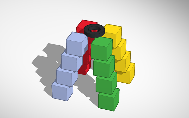 3D design Prueba 1 David De Mª Cañarte Romero - Tinkercad
