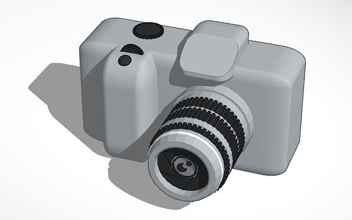 3D design camara - Tinkercad