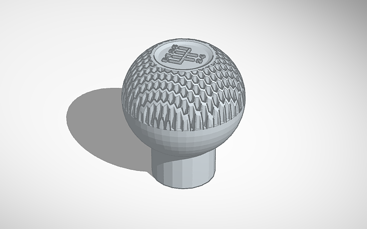 3D design audi tt 8n gear shifter - Tinkercad