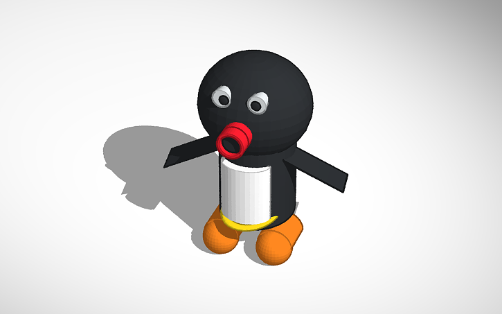 3D design Pingu Pingu - Tinkercad