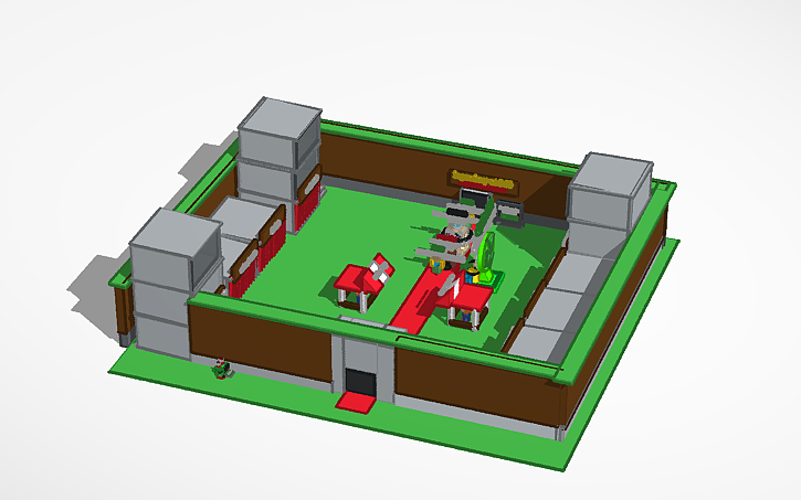 3D design steal a brainrot - Tinkercad