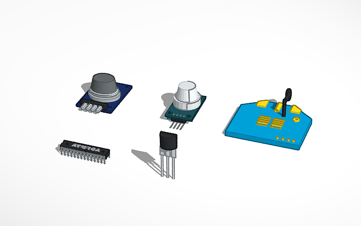 3D design Sensors - Tinkercad