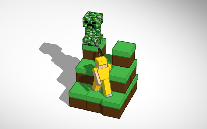 3D design mine craft - Tinkercad