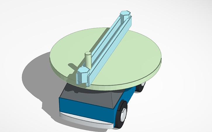 3D design sine, cosine car - Tinkercad