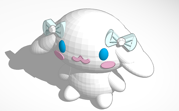 3D design 시나모롤 - Tinkercad