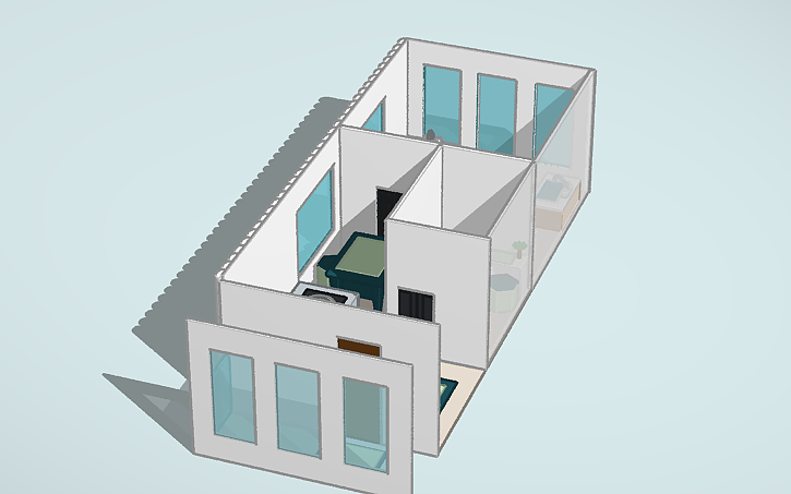 3D design Copy of Interior Design Challenge - Tinkercad