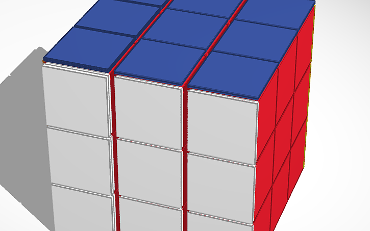3D design cube - Tinkercad