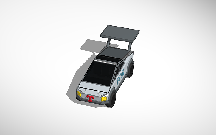 3D design IT car project - Tinkercad