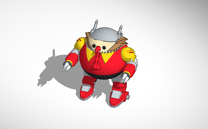 3D design death egg robot - Tinkercad