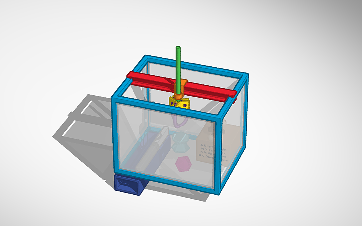 3D design Claw Machine Gantry - SIM LAB - Tinkercad