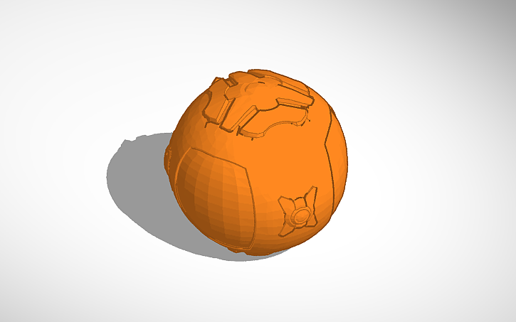 3D design Rocket League ball - Tinkercad