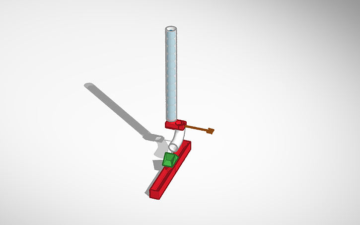 3D design Reloading interactive catapult - Tinkercad