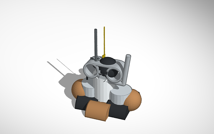 3D design probe - Tinkercad