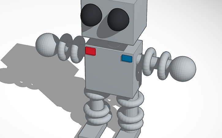 3D design Robot - Tinkercad