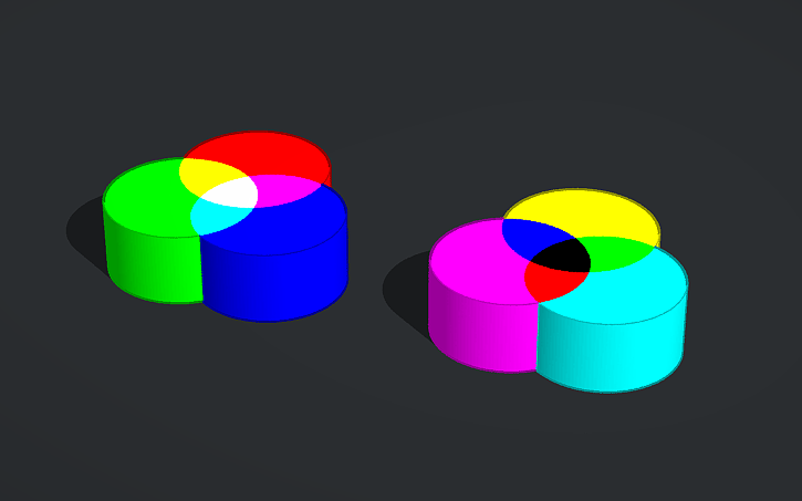 3D design Color Models - Tinkercad