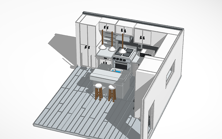3D design Kitchen - Tinkercad