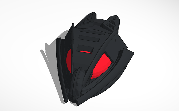 3D design Lego compatible Makuta Helmet for minifigs #lego - Tinkercad