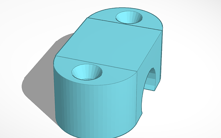 3D design Wire Holder - Tinkercad