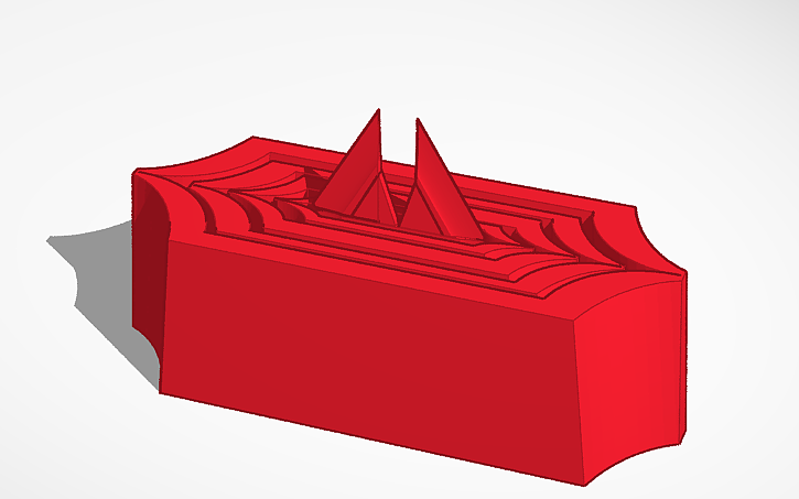 3D design collapsible blade - Tinkercad