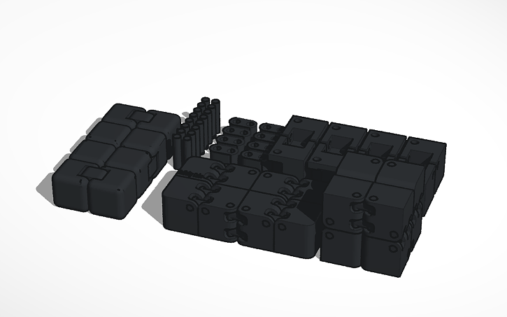3D design Infinity Cube 5.5 - Tinkercad