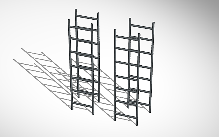 3D design Ladders - Tinkercad