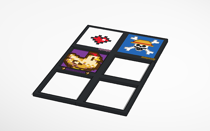3D design Addition to community pixel art!!! - Tinkercad