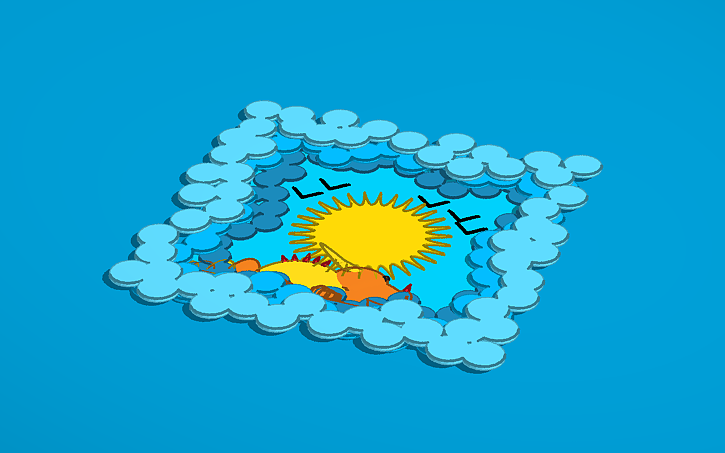 3D design 🌞Good morning🌞 - Tinkercad