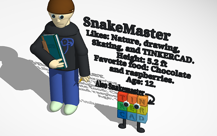 3D design Snakemaster - Tinkercad