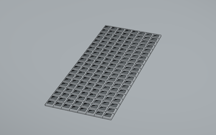 3D design Roblox stud template - Tinkercad