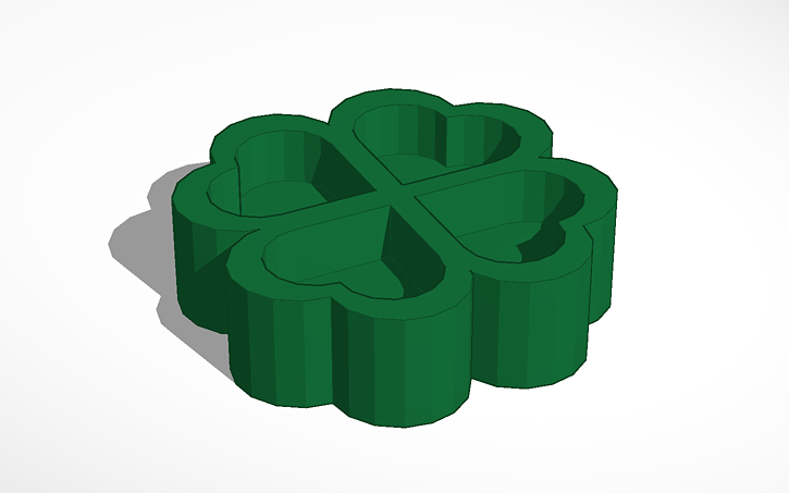 Clover Designcad 3D design Clover - Tinkercad