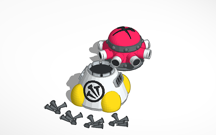 3D design Bloons Towers - Tinkercad