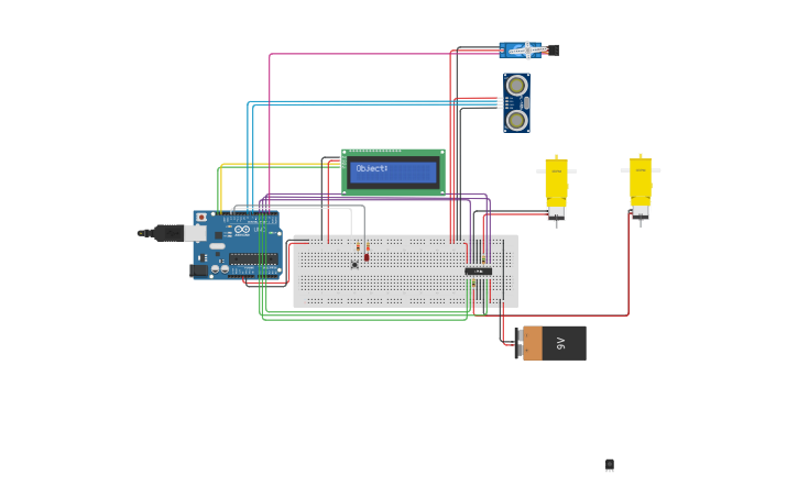 Circuit design task session 5 challenge - Tinkercad