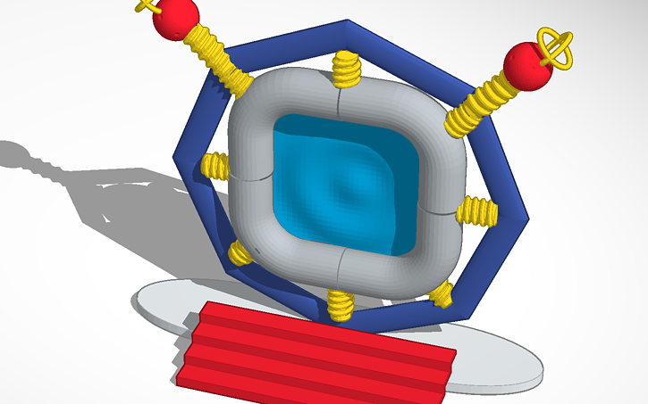 3D design Time machine - Tinkercad