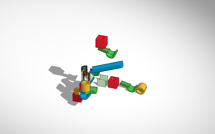 3D design Marble Run - Tinkercad