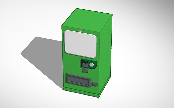 3D design [TOY] Vending Machine - Tinkercad