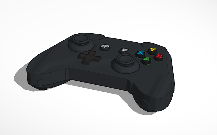 3D design xbox one controller assignment by Leigh - Tinkercad
