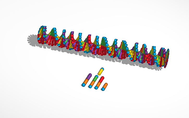 3D design Dna - Tinkercad