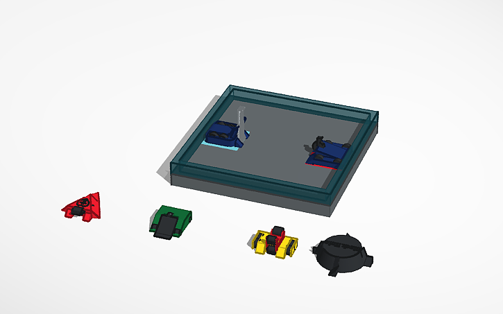 Tinker Ui 3D design Cruncher VS NightStrike - Tinkercad