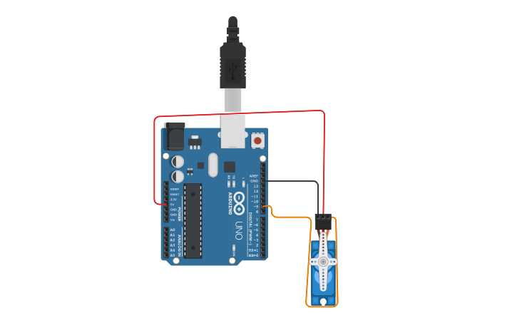 Circuit design MOTOR PASO A PASO - Tinkercad
