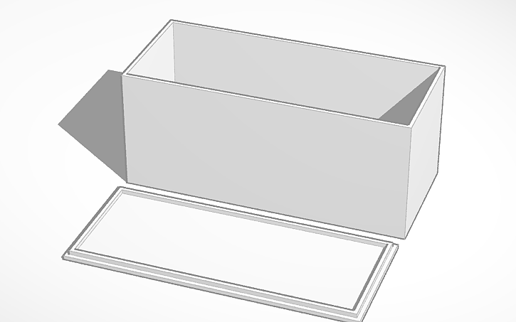 3D design BOX - Tinkercad