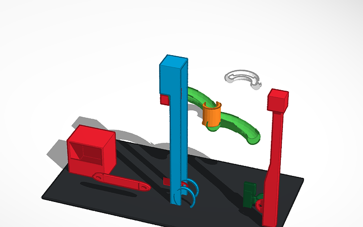 3D design Marble run - Tinkercad