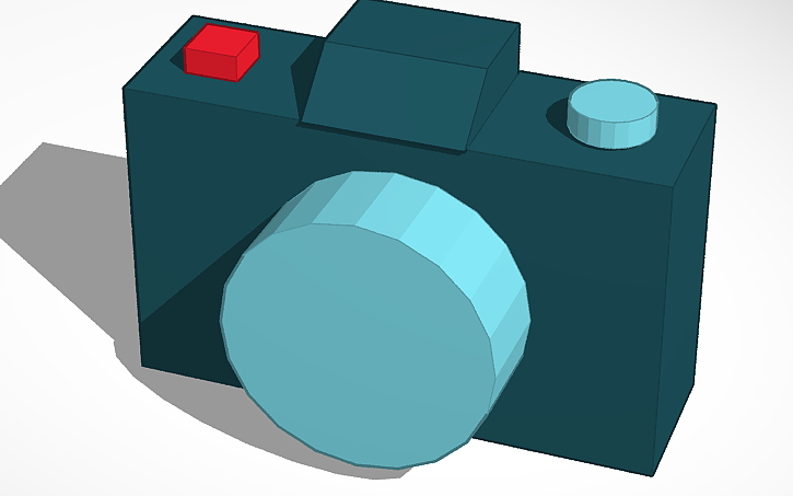 3D design camera - Tinkercad