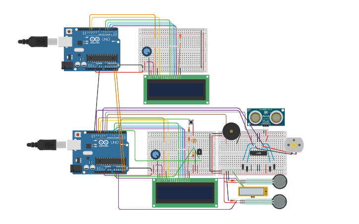 Circuit design Arduino 3 - Tinkercad