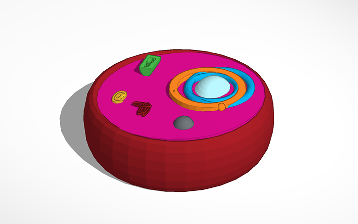 3D design Cell model - Tinkercad